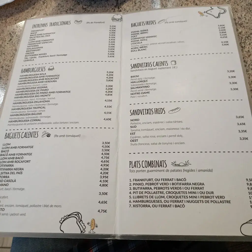 Menu_Restaurant la Baguetina_Canovelles_image_3