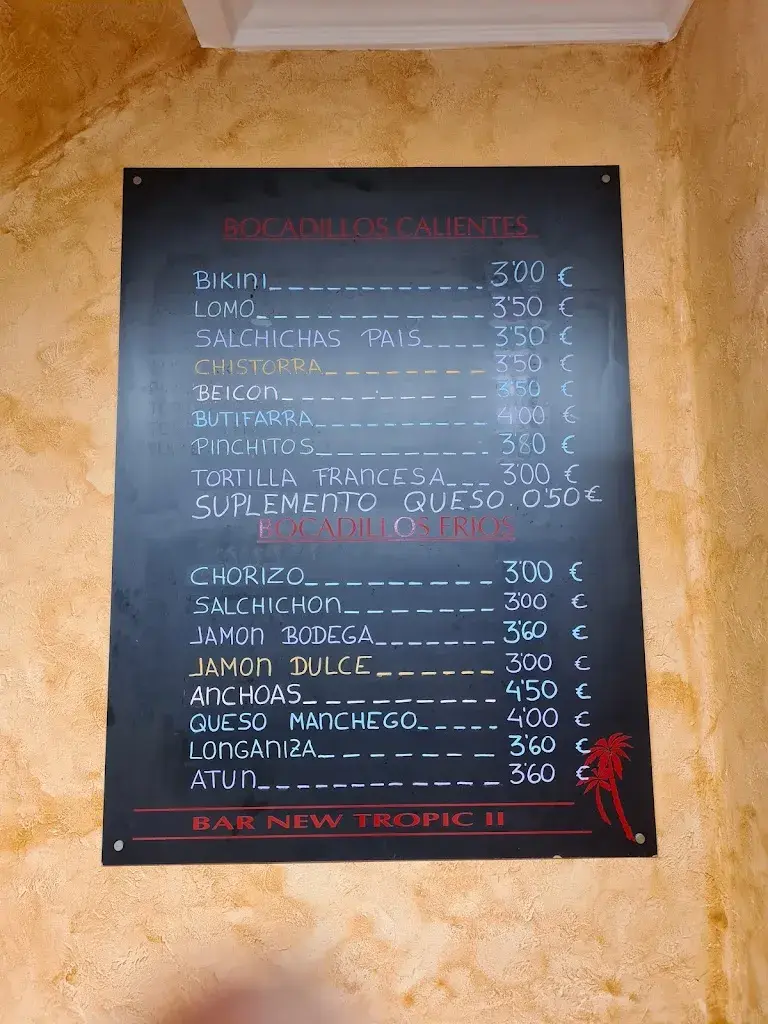 Menu_NEW TROPIC II_Canovelles_image_2