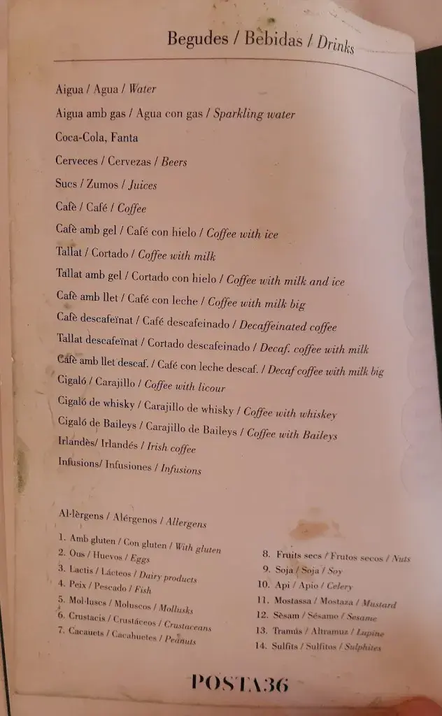 Menu_Restaurant Posta 36_Canovelles_image_2