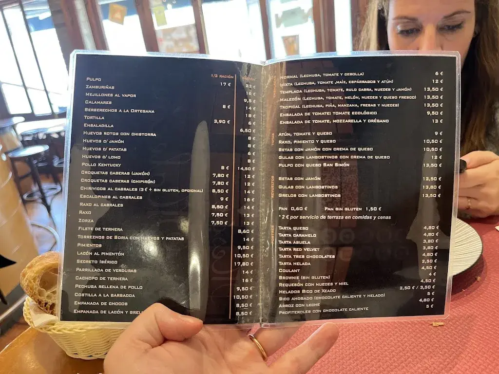 Menu_Mesón O Malecón_Ortigueira_immagine_2