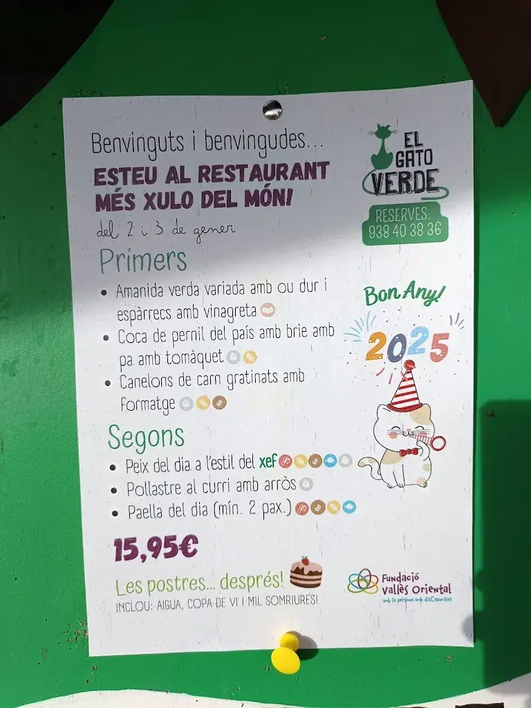 Menu_Restaurant El Gato Verde_Canovelles_immagine_1