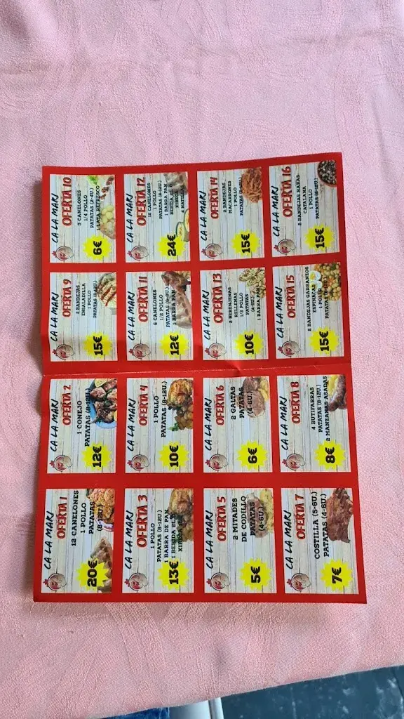 Menu_Rostisseria Ca La Mari_Canovelles_image_2