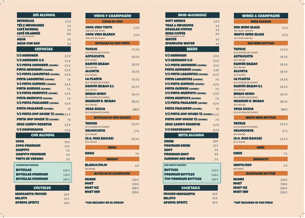 Menu_El Canalla - Irish Pub & Sports Bar_Carme_image_2