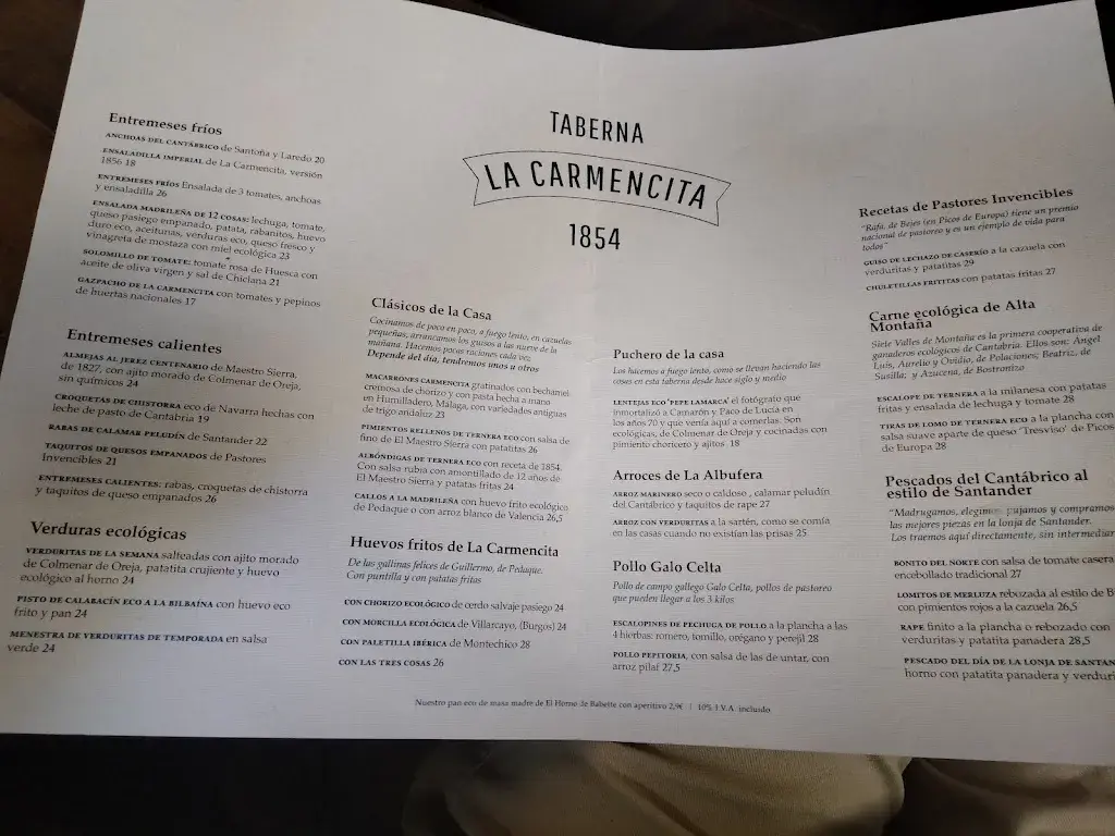 Menu_Taberna La Carmencita_Carme_image_3