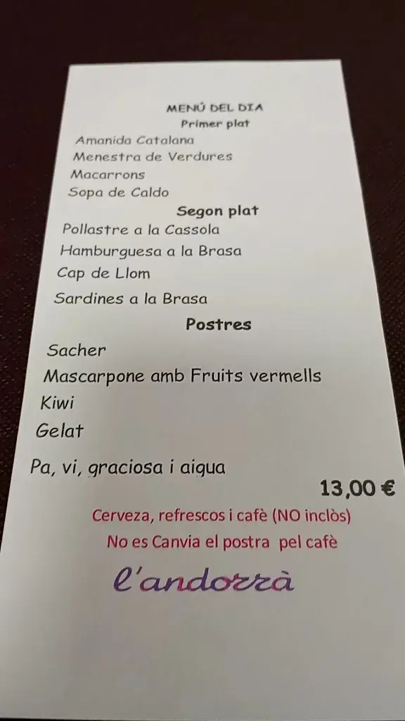 Menu_Ca l'Andorrà_Castellfollit del Boix_image_1