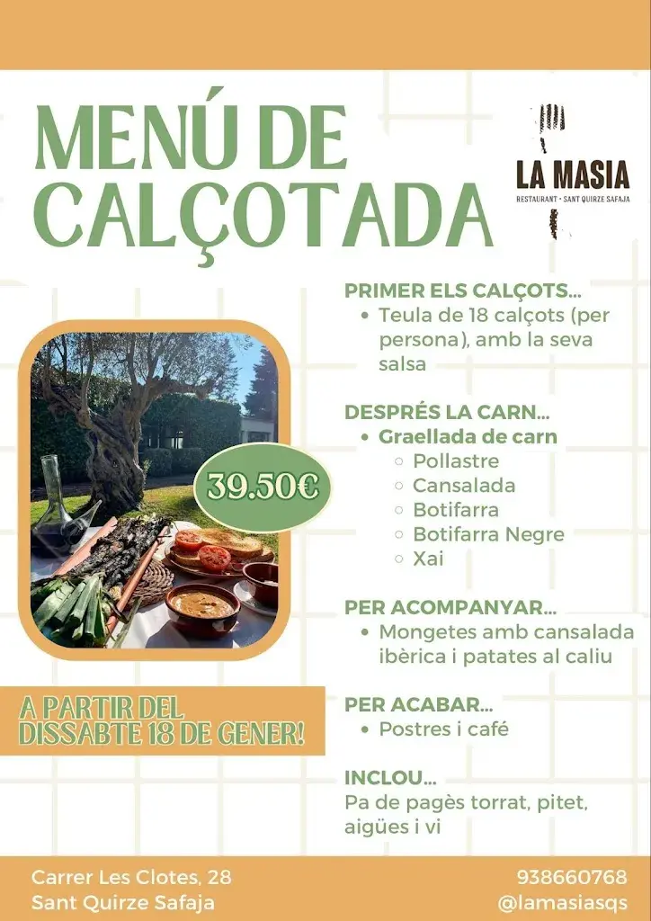 Menu_Restaurant la Masia_Castellcir_image_1