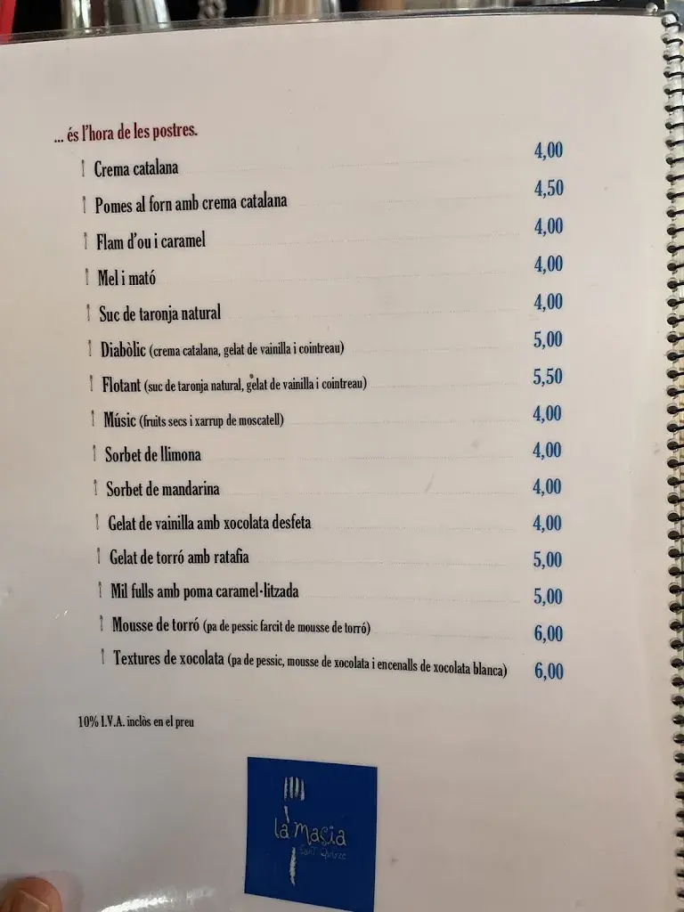 Menu_Restaurant la Masia_Castellcir_image_4