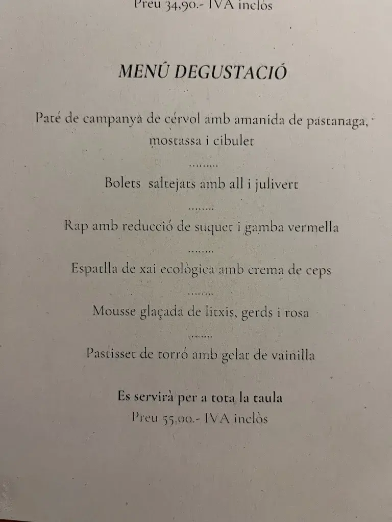Menu_Les Voltes de Sant Sebastià_Castellcir_image_4