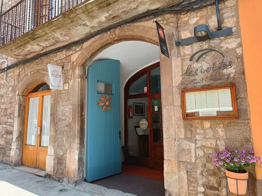 Les Voltes de Sant Sebastià restaurant in Castellcir