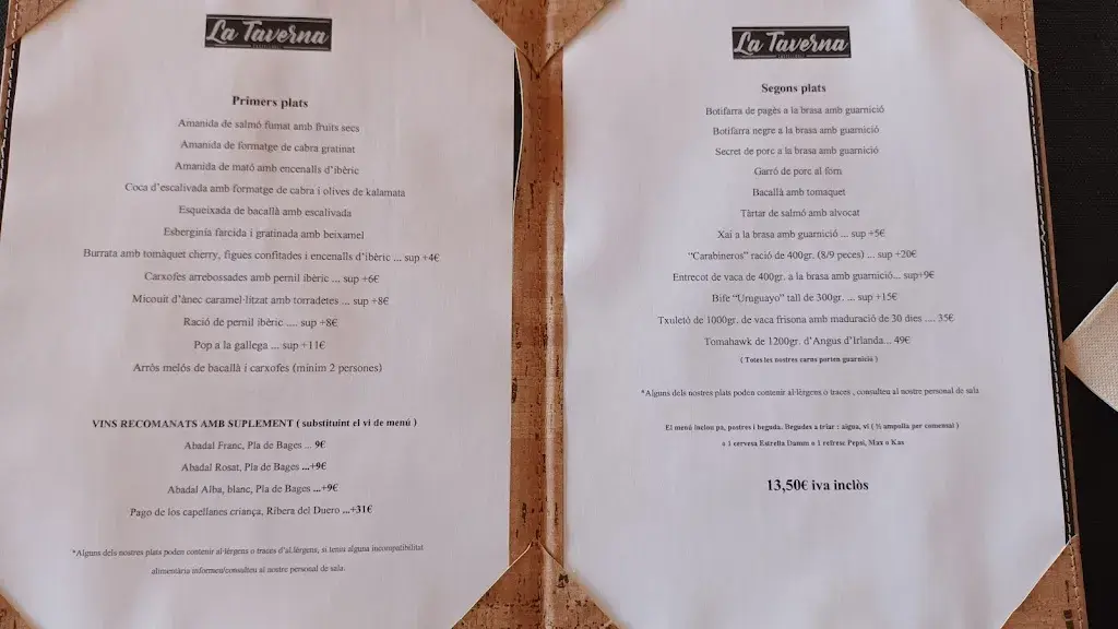 Menu_La Taverna_Castellgalí_immagine_3