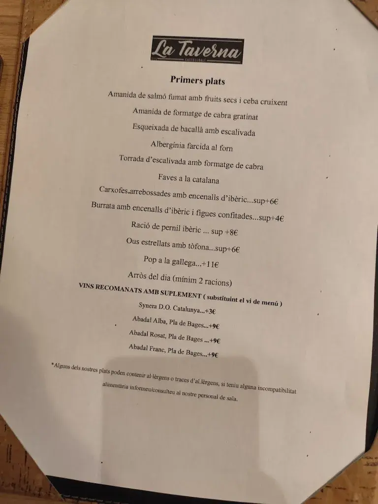 Menu_La Taverna_Castellgalí_immagine_4