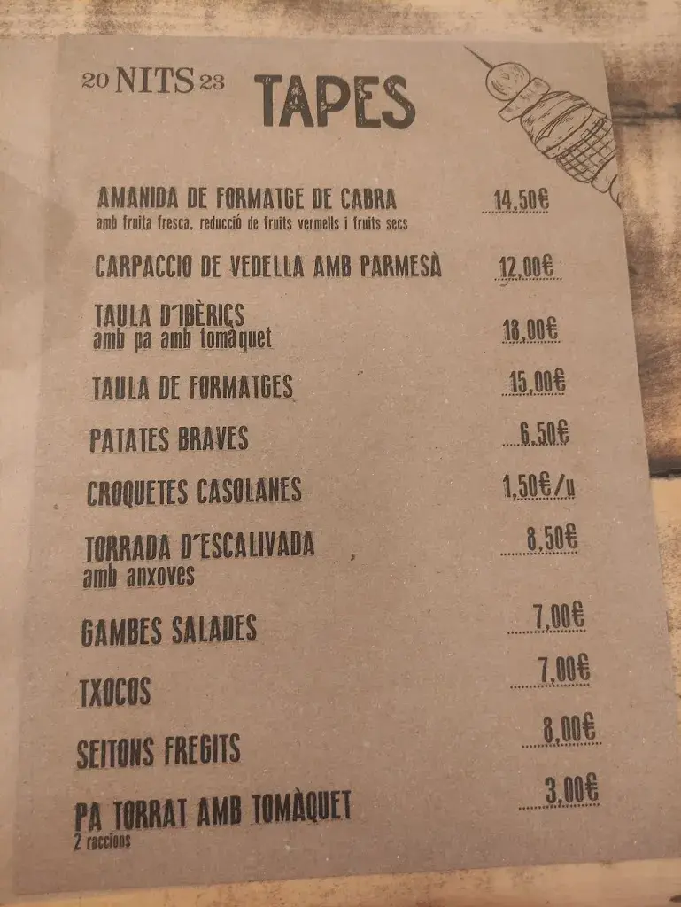 Menu_Restaurant La Forca_Castellgalí_image_2