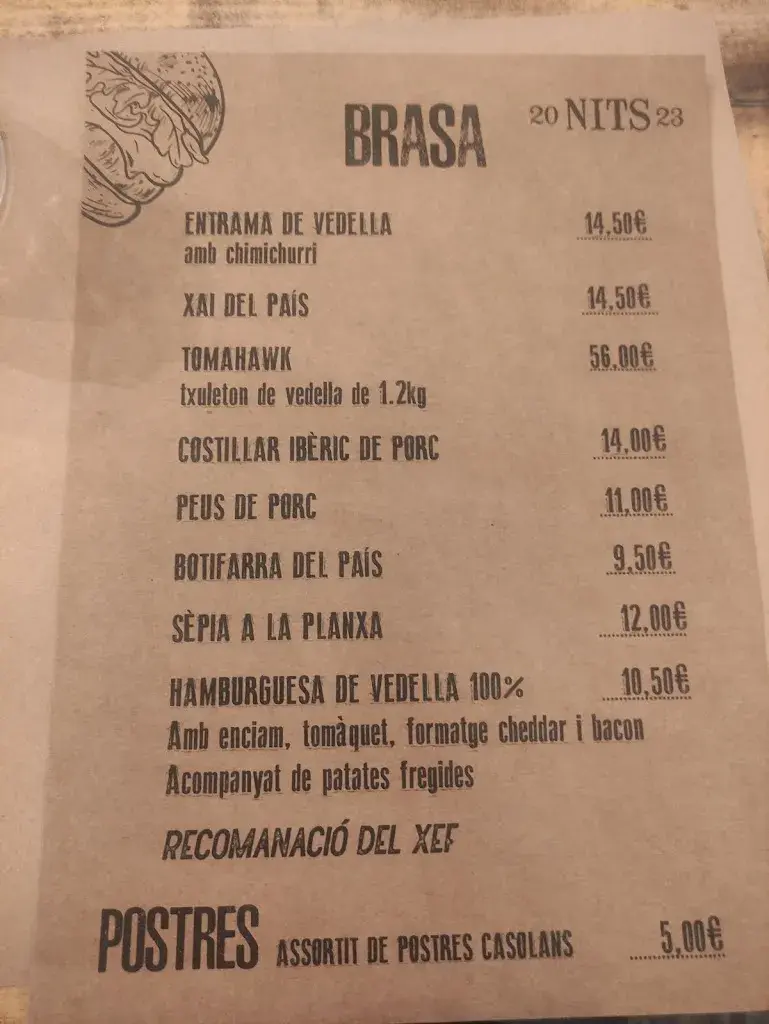 Menu_Restaurant La Forca_Castellgalí_image_4