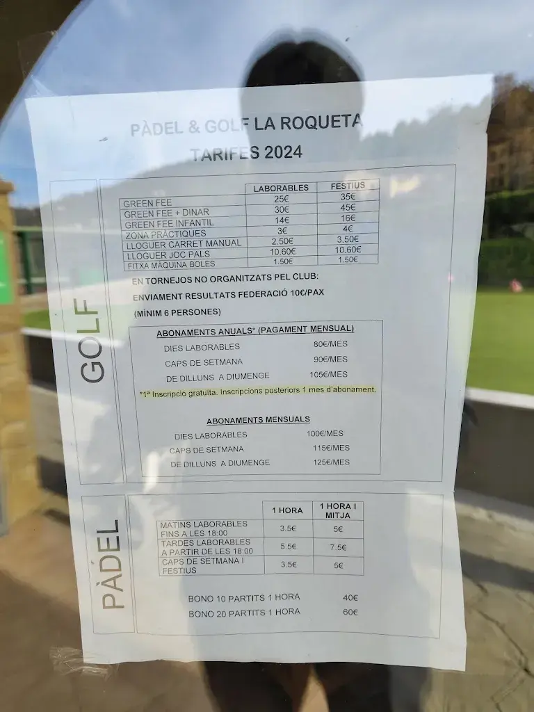 Menu_Restaurante & Golf La Roqueta_Castellgalí_image_3