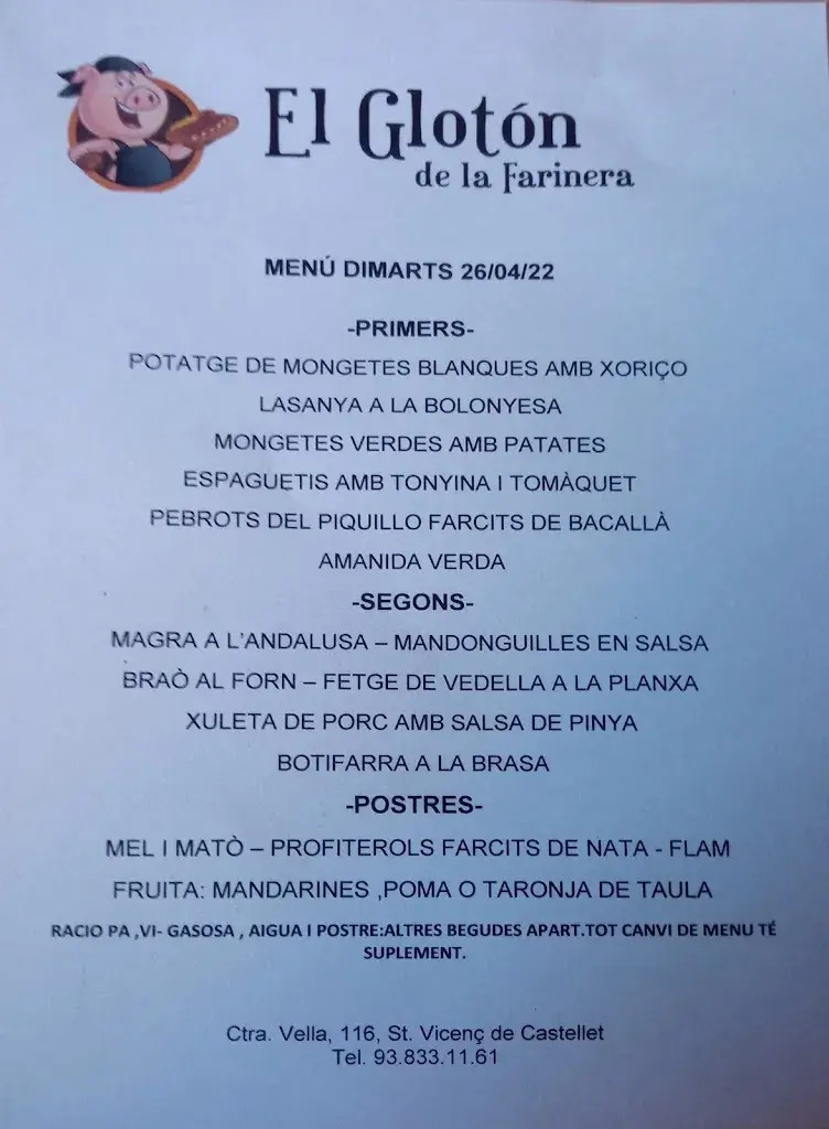 Menu_El Glotón de La Farinera_Castellgalí_image_1