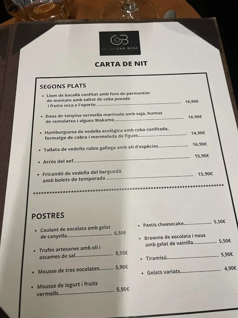 Menu_Celler Can Bosc_Castellgalí_image_1