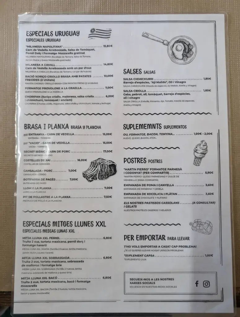 Menu_Bar Molt Nostre _Castellví de la Marca_immagine_1