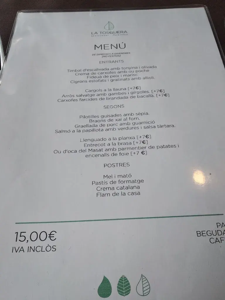 Menu_Rest. La Tosquera_Centelles_image_4