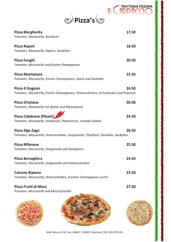 Menu_Trattoria il Carpaccio_Lengnau_image_4