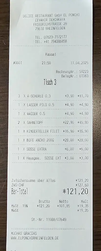 Anish Paul_El Poncho Rheinfelden_Germany_review