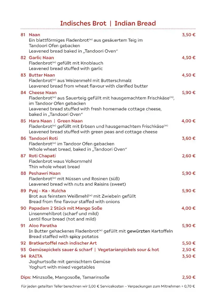 Menu_Tandoori Mehfil_Germany_immagine_2