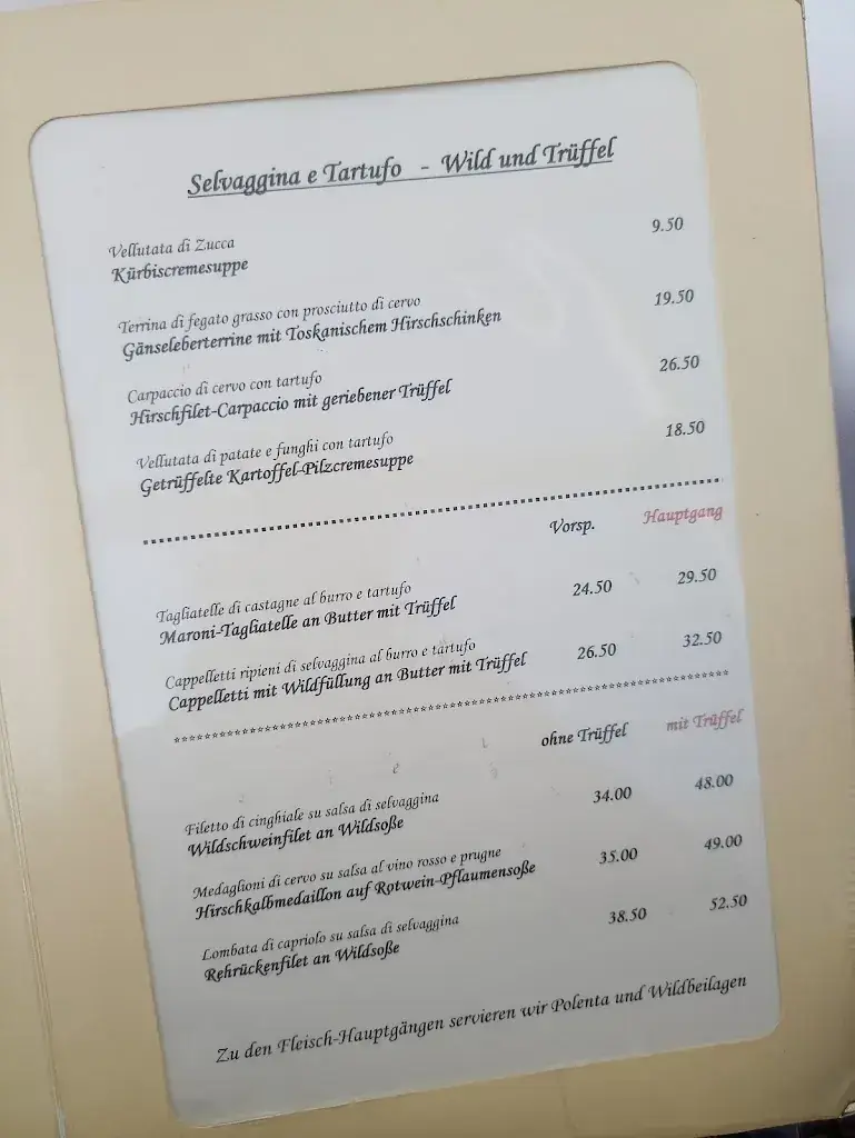 Menu_Ristorante I Fratelli - im Haus Salmegg_Germany_image_4