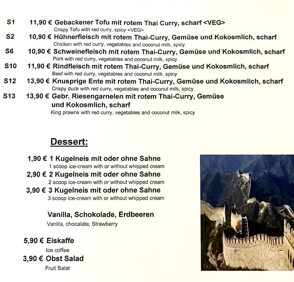 Menu_Große Mauer China Restaurant - Rheinfelden _Germany_image_4