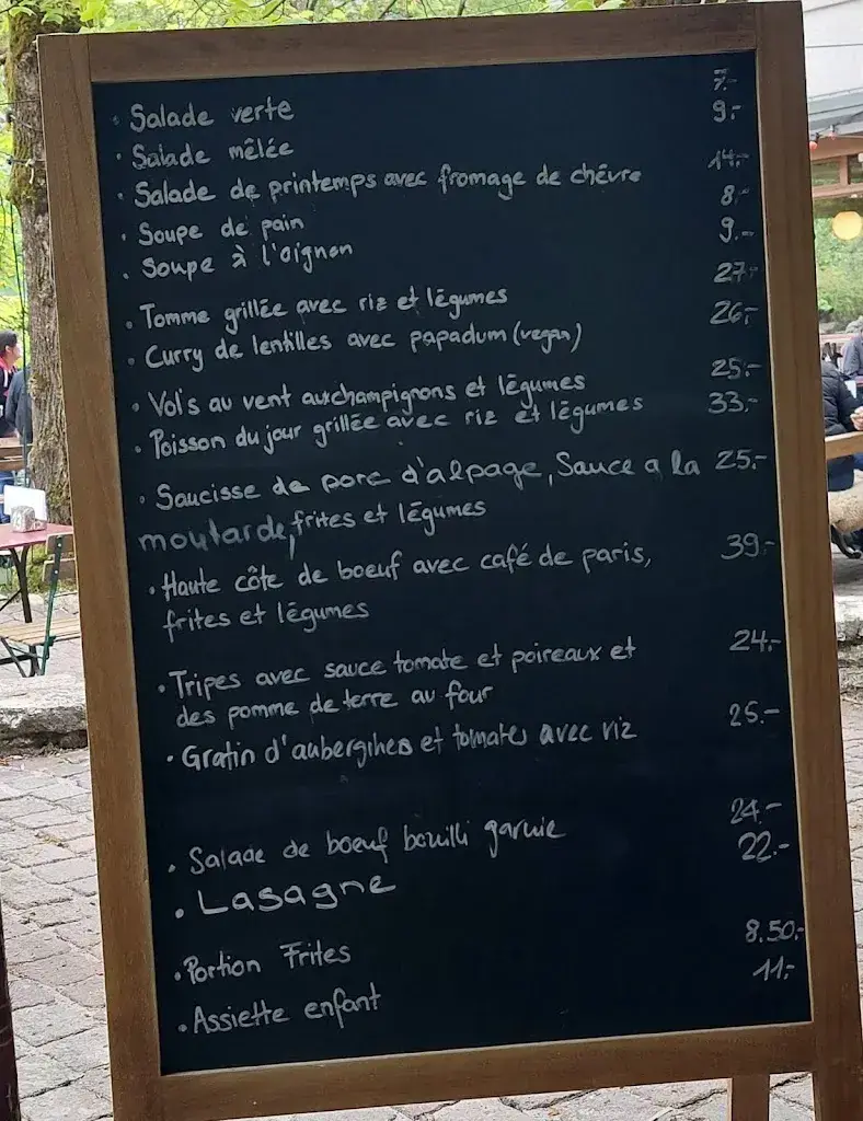 Menu_Restaurant des Gorges_Biel_image_1