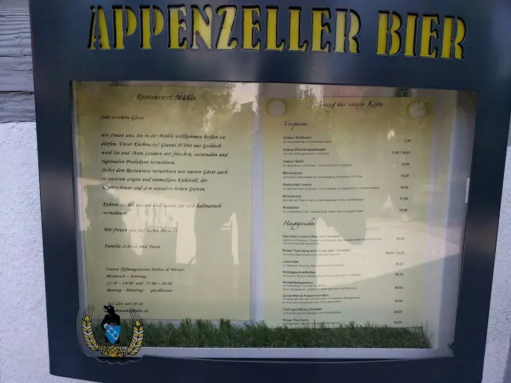 Mühle restaurant in Stachen