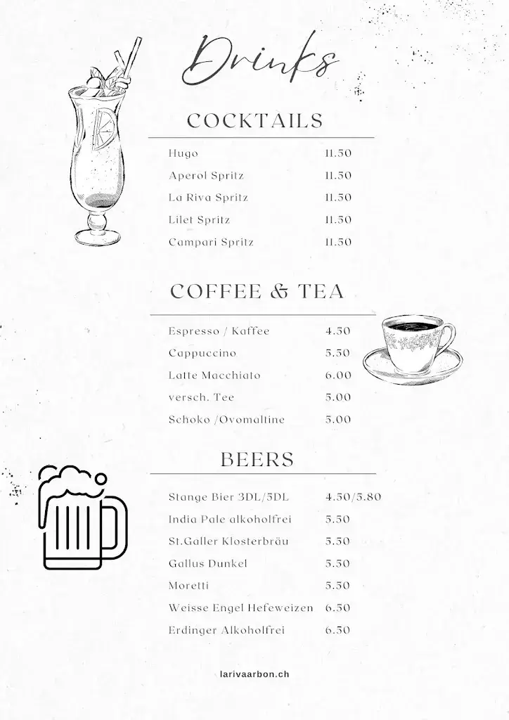 Menu_Pizzeria Restaurant La Riva, Arbon_Arbon_image_4