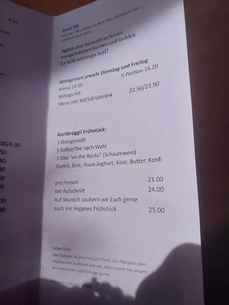 Anita Maguire_Landgasthof Aachbrüggli_Erlen_review