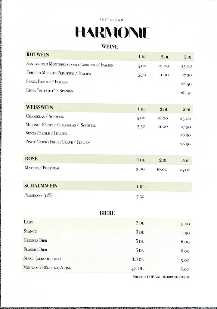 Menu_Restaurant Harmonie_Arbon_image_2