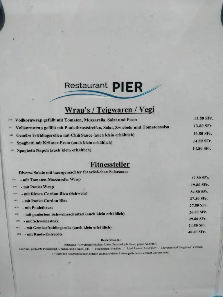Menu_Restaurant Pier_Uttwil_image_2