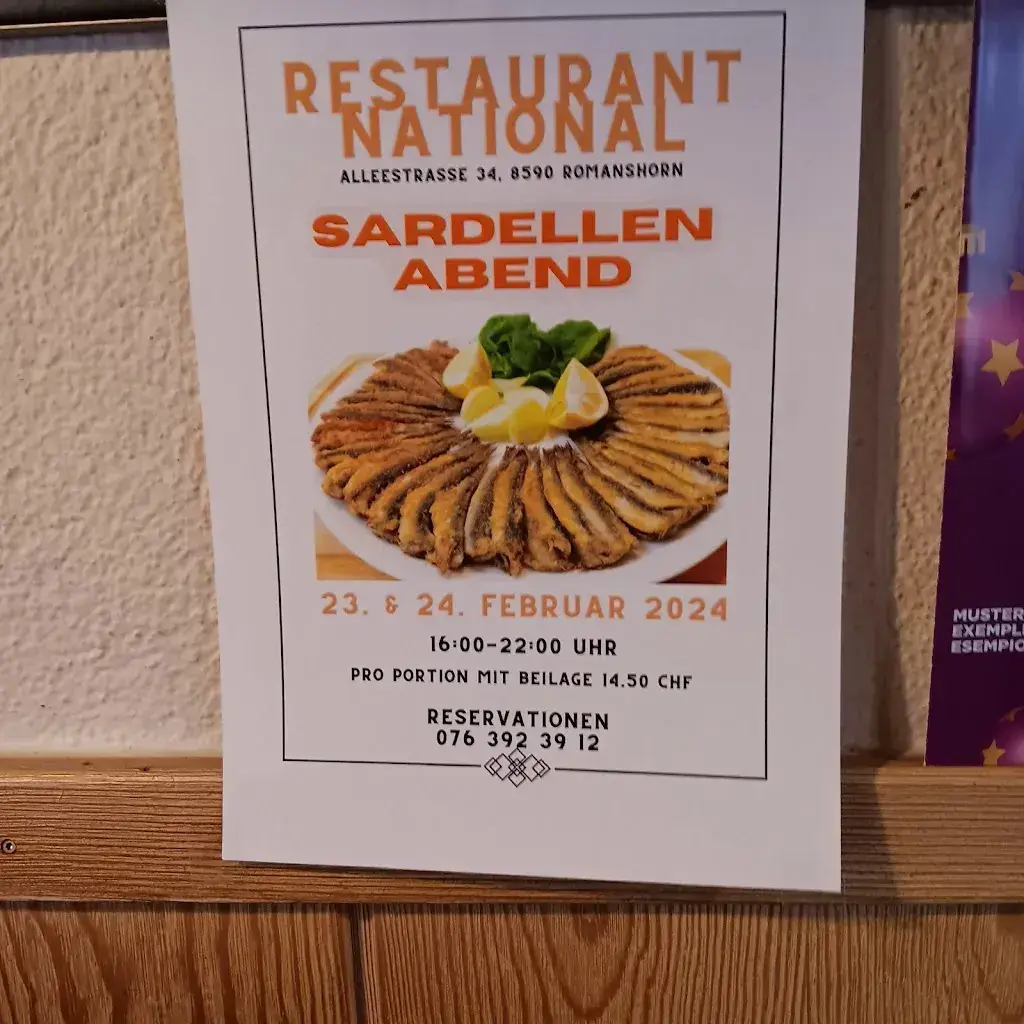 Restaurant National ristorante a Romanshorn