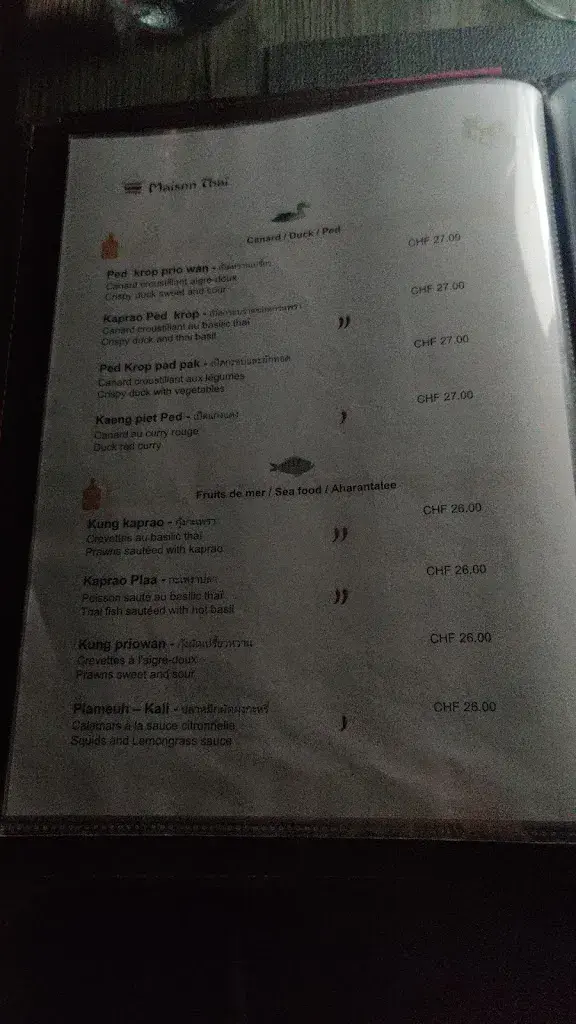 Menu_Maison Thaï Monthey_Monthey_image_3
