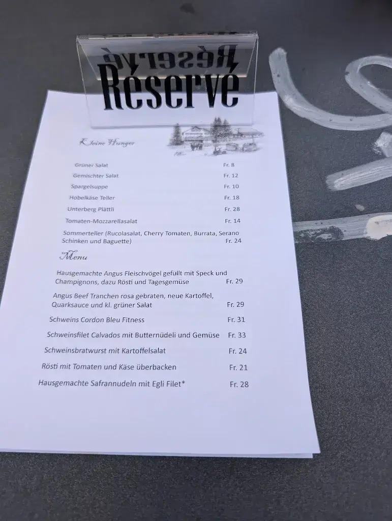 Berggasthof Untergrenchenberg restaurant à Grenchen