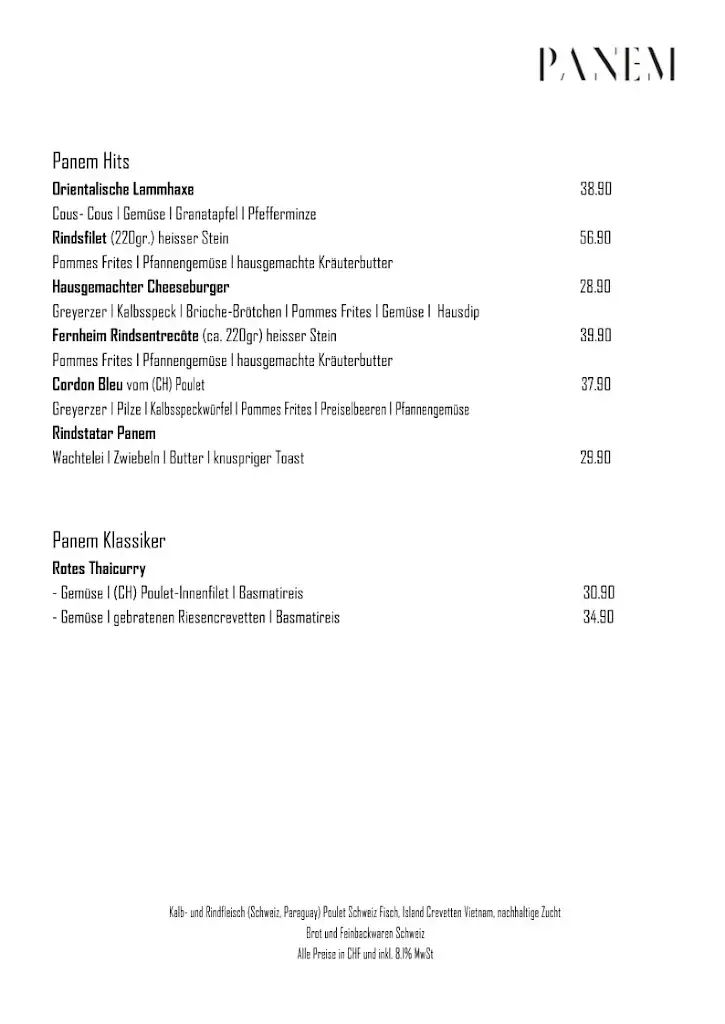 Menu_Restaurant Panem am See_Romanshorn_image_1