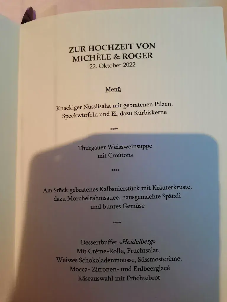 Menu_Restaurant & Hotel Heidelberg in Aadorf_Aadorf_image_2