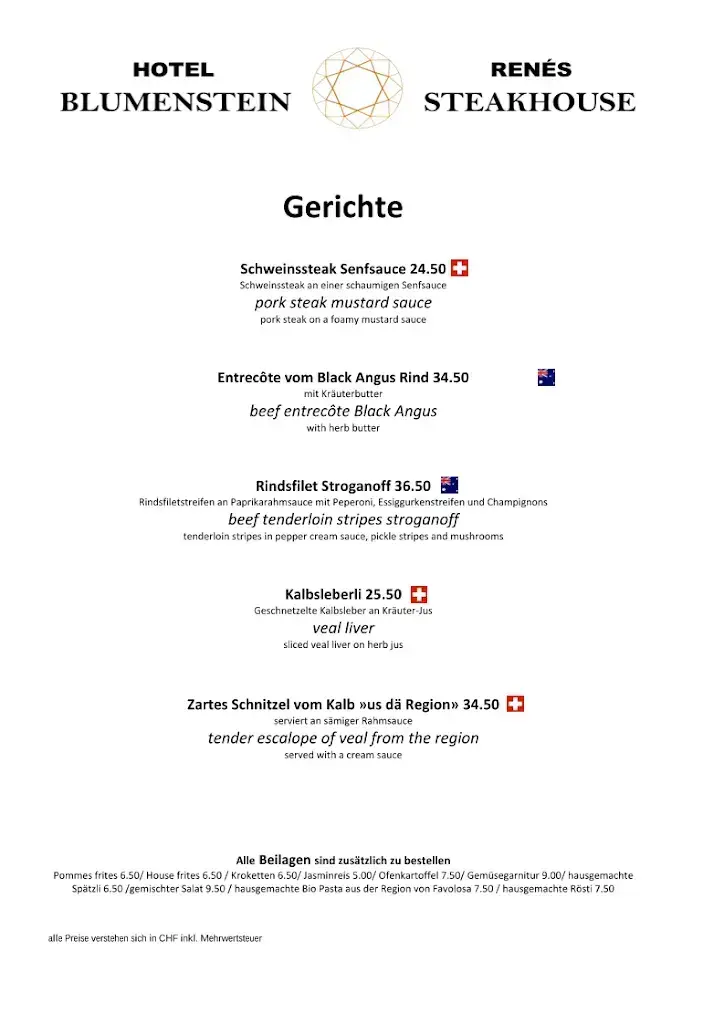 Menu_Renés Steakhouse_Frauenfeld_image_3