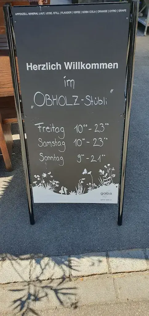 Restaurant Obholzstübli ristorante a Frauenfeld