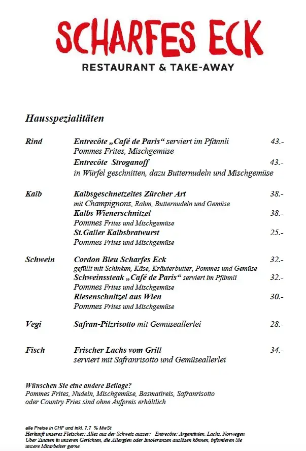 Menu_Scharfes Eck Restaurant & Take-Away_Frauenfeld_image_4