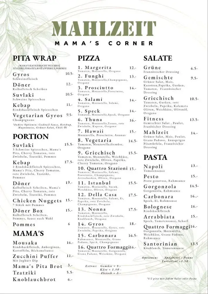 Mahlzeit Mama‘s Corner ristorante a Tägerwilen