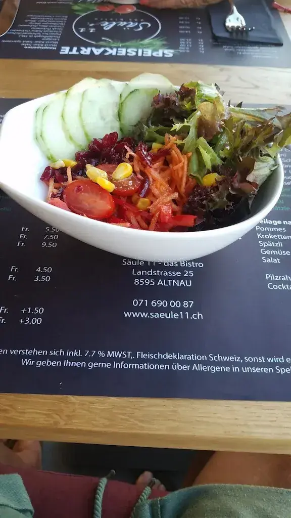 Säule 11 - das Bistro_Altnau_menu_image_1