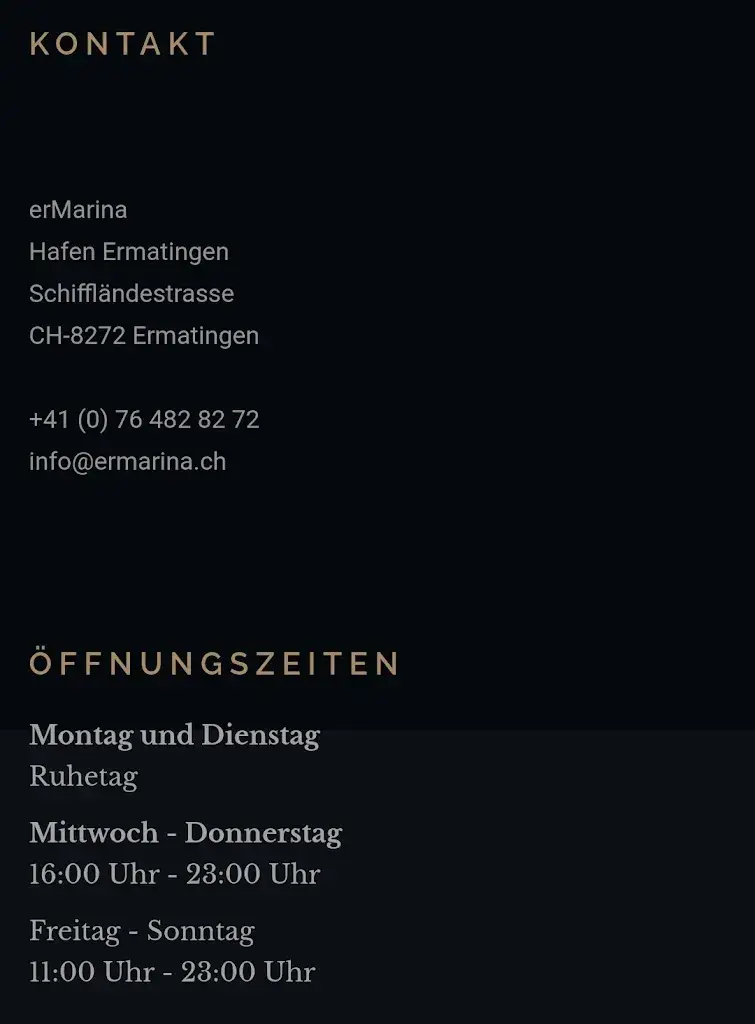 erMarina, Event-& Gastroschiff, Hafen Ermatingen_Ermatingen_menu_image_1