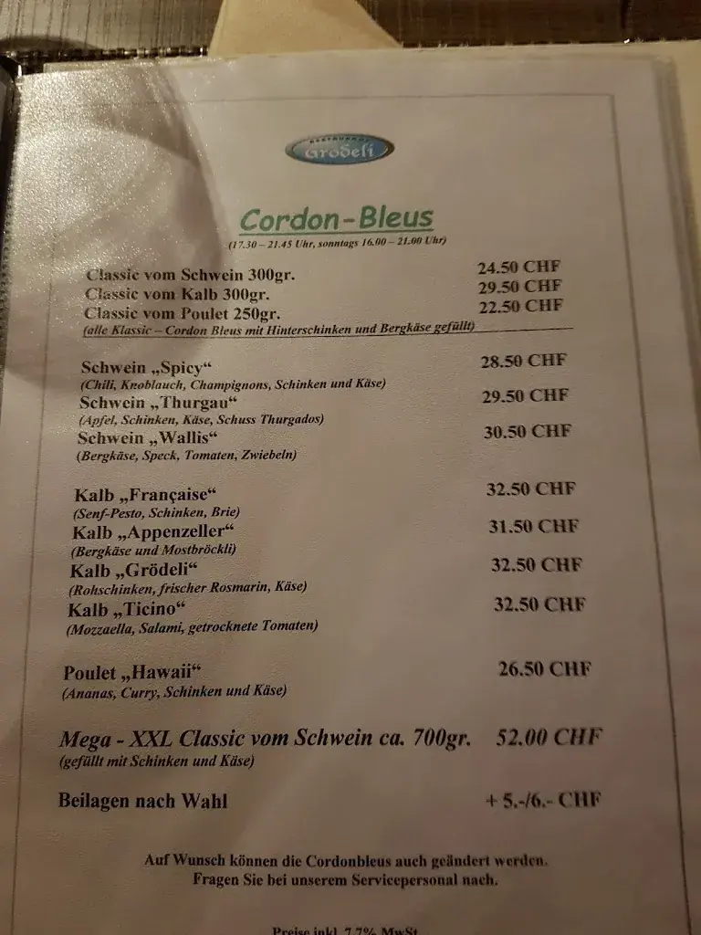 Menu_Restaurant Grödeli_Kreuzlingen_image_1