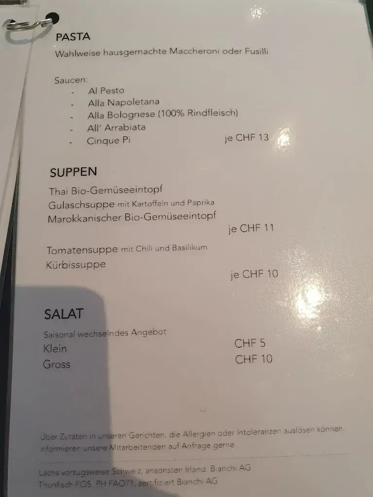 Menu_Sorriso Caffè Bar_Kreuzlingen_image_1