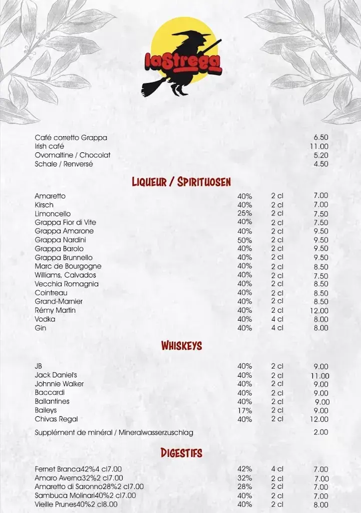 Menü_La Strega_Aegerten_Bild_2