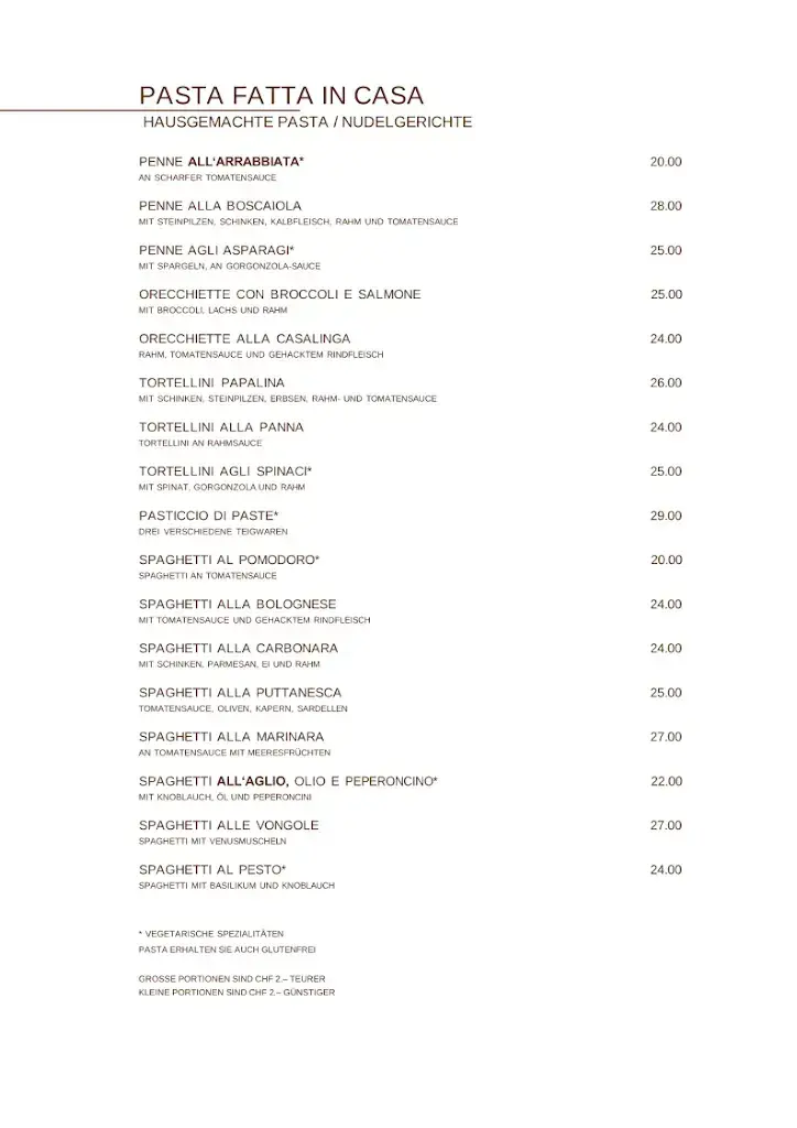 Menu_Villa Barone Ristorante Pizzeria_Wetzikon_image_2