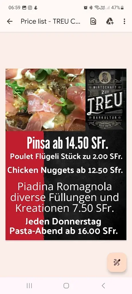 Menu_Wirtschaft zur Treu_Tägerwilen_image_1