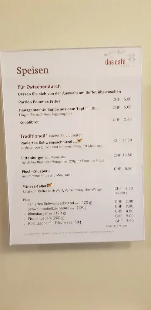Das Café_Littenheid_menu_image_1